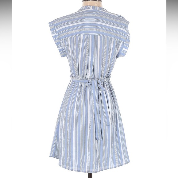 Nordstrom striped wrap dress - Picture 2 of 8